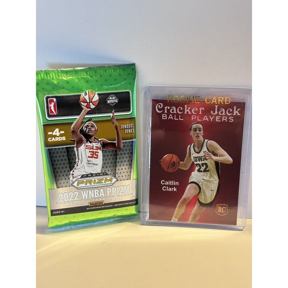 Caitlin Clark Rookie Card Cracker Jack Iowa Hawkeyes Indiana Fever & WNB…